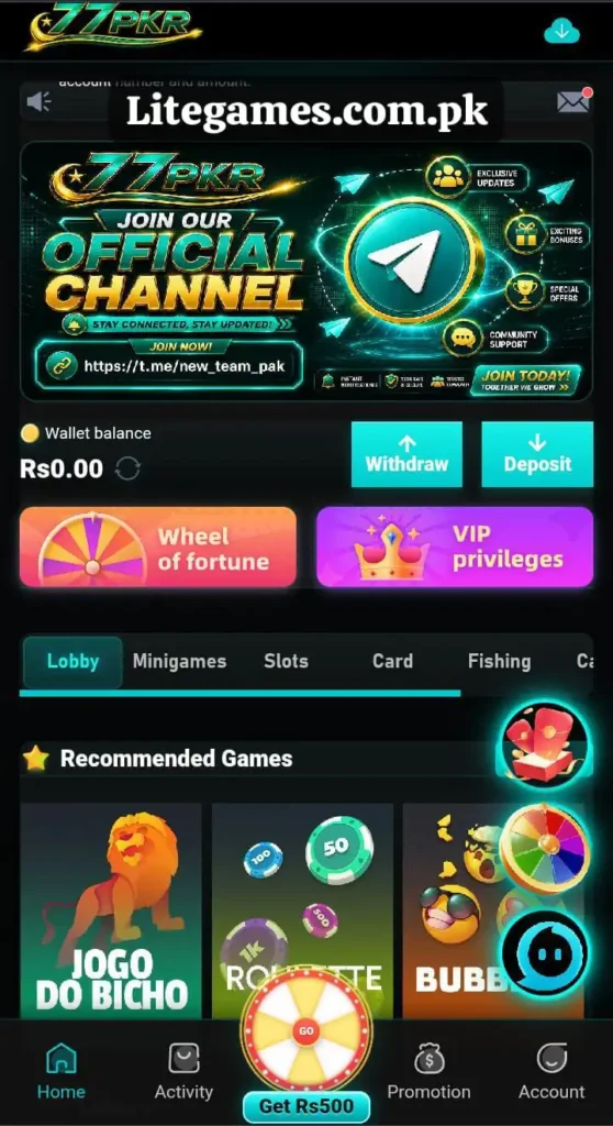 77PKR Game